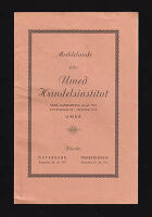 Meddelande fr&aring;n Ume&aring; Handelsinstitut