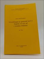 Utvecklingen av gammalt kort a framf&ouml;r ld och nd i svenska dialekter A. text : The development of old short a before ld and nd in Swedish dialects