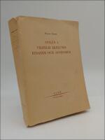 Stilen i Vilhelm Ekelunds essayer och aforismer