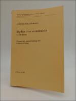 Studier &ouml;ver s&ouml;rml&auml;ndska sj&ouml;namn : Etymologi, namnbildning och formutveckling