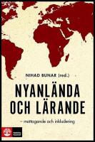 Nyanl&auml;nda och l&auml;rande