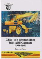 Gr&auml;v-och lastmaskiner fr&aring;n ABS Carman 1948-1966