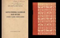 Gotl&auml;ndska g&aring;rdar och byar : under &auml;ldre j&auml;rn&aring;ldern