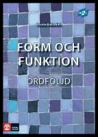 Mål Form och funktion Ordföljd, andra upplagan