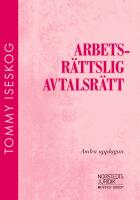 Arbetsr&auml;ttslig avtalsr&auml;tt