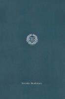 Svenska Akademiens handlingar från år 1986. Femtiosjunde delen 2022