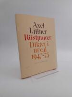 R&ouml;stprover : Dikter i urval 1947-75
