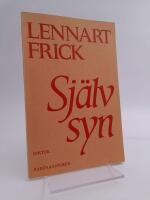 Sj&auml;lvsyn : [dikter]
