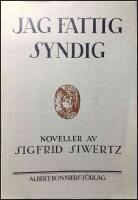 Jag fattig syndig : Noveller