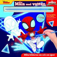 M&aring;la med vatten. Spidey