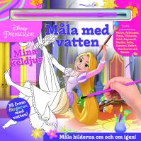M&aring;la med vatten. Disney Prinsessor