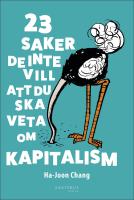 23 saker de inte vill att du ska veta om kapitalism