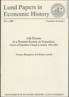 Life Events in a Peasant Society in Transition