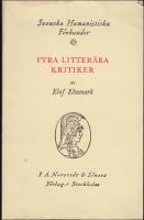 Fyra litter&auml;ra kritiker