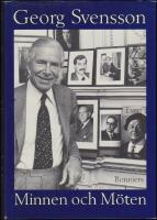 Minnen och m&ouml;ten : Ett liv i bokens tj&auml;nst