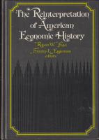 The Reinterpretation of American Economic History