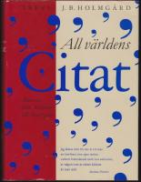 All v&auml;rldens citat