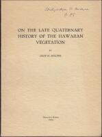 On the Late Quaternary History of the Hawaiian Vegetation