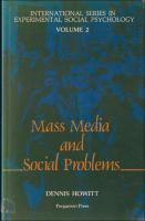 The mass media and social problems