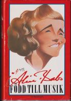 F&ouml;dd till musik : Memoarer