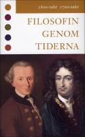 Filosofin genom tiderna : 1600-talet 1700-talet