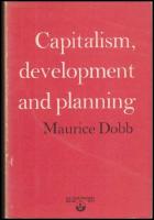 Capitalism, development and planning