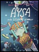 Aysa och lillebror simmar