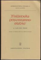 Finl&auml;ndska personnamnsstudier
