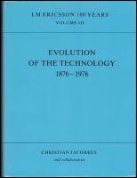 Evolution of the Technology 1876-1976
