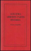 Albanska arbetets partis historia. D. 1. Kapitel 1, Kampen att bilda Albanska kommunistpartiet