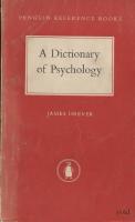 A dictionary of Psychology