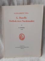 Supplement till G. Darnells Ordbok över Nuckömålet