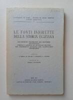 Le Fonti Indirette della Storia Egiziana - Indirect Sources of Egyptian History