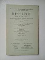Sphinx; Revue Critique.