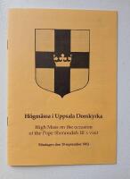 H&ouml;gm&auml;ssa i Uppsala Domkyrka High mass on the occasion of the Pope Shenoudah III's visit S&ouml;ndagen den 19 september 1993