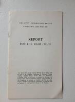 Egypt Exploration Society REPORT for the year 1973/74