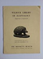 Wilbour Library of Egyptology Acquisitions list no. 17