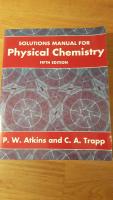 Solutions manual for Physical Chemistry