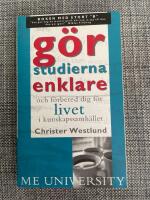 G&ouml;r studierna enklare och f&ouml;rbered dig f&ouml;r livet i kunskapssamh&auml;llet