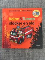 Bojan och Tussan sl&auml;cker en eld