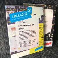 Anslaget : en bok med annorlunda annonser. Del 1 och del 2