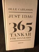 Just idag : 365 tankar f&ouml;r sinnesro