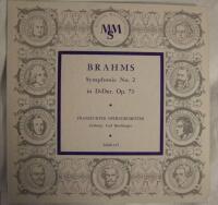 Brahms Symphonie No. 2 in D-dur, Op 73