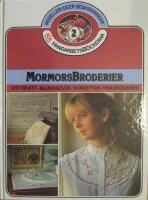 Mormors broderier - vitt p&aring; vitt - allmoges&ouml;m - korsstygn - fra broderier