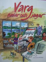 Varg nosar och jagar