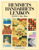 Hemmets Handarbets lexikon Band 1