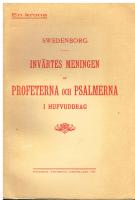 Inv&auml;rtes meningen af Profeterna och Psalmerna