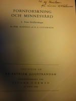 Fornforskning och minnesv&aring;rd