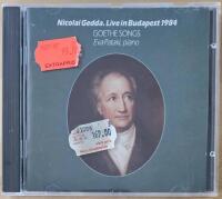 Goethe songs live in Budapest 1984