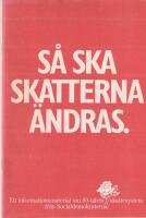 S&aring; ska skatterna &auml;ndras